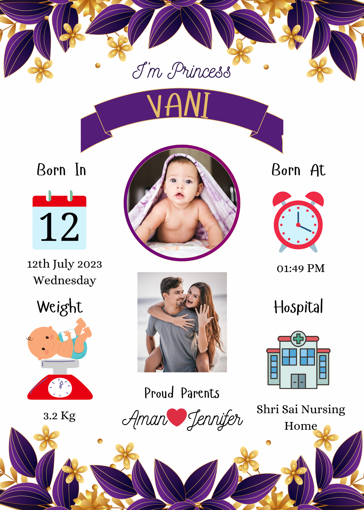 Newborn Baby Photo Frame 2